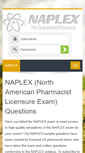 Mobile Screenshot of naplexexam.com
